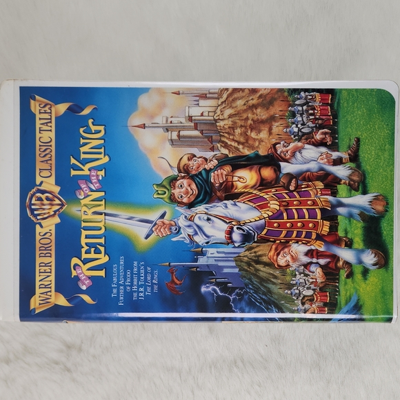 Return Of The King Animated 1979 LOTR Collectible VHS from 1996 WB - Picture 3 of 15